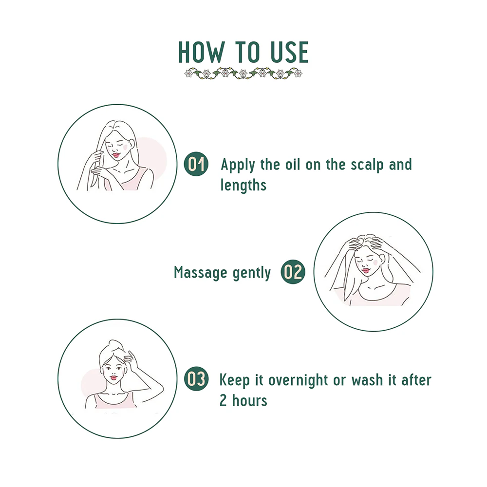 Pure Amla Hair Oil for Grey Hair & Dandruff - Image 4