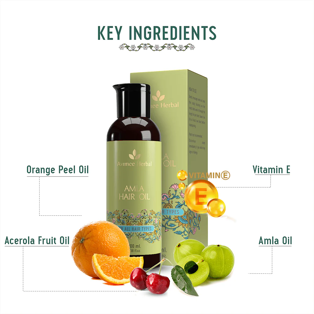 Pure Amla Hair Oil for Grey Hair & Dandruff - Image 6