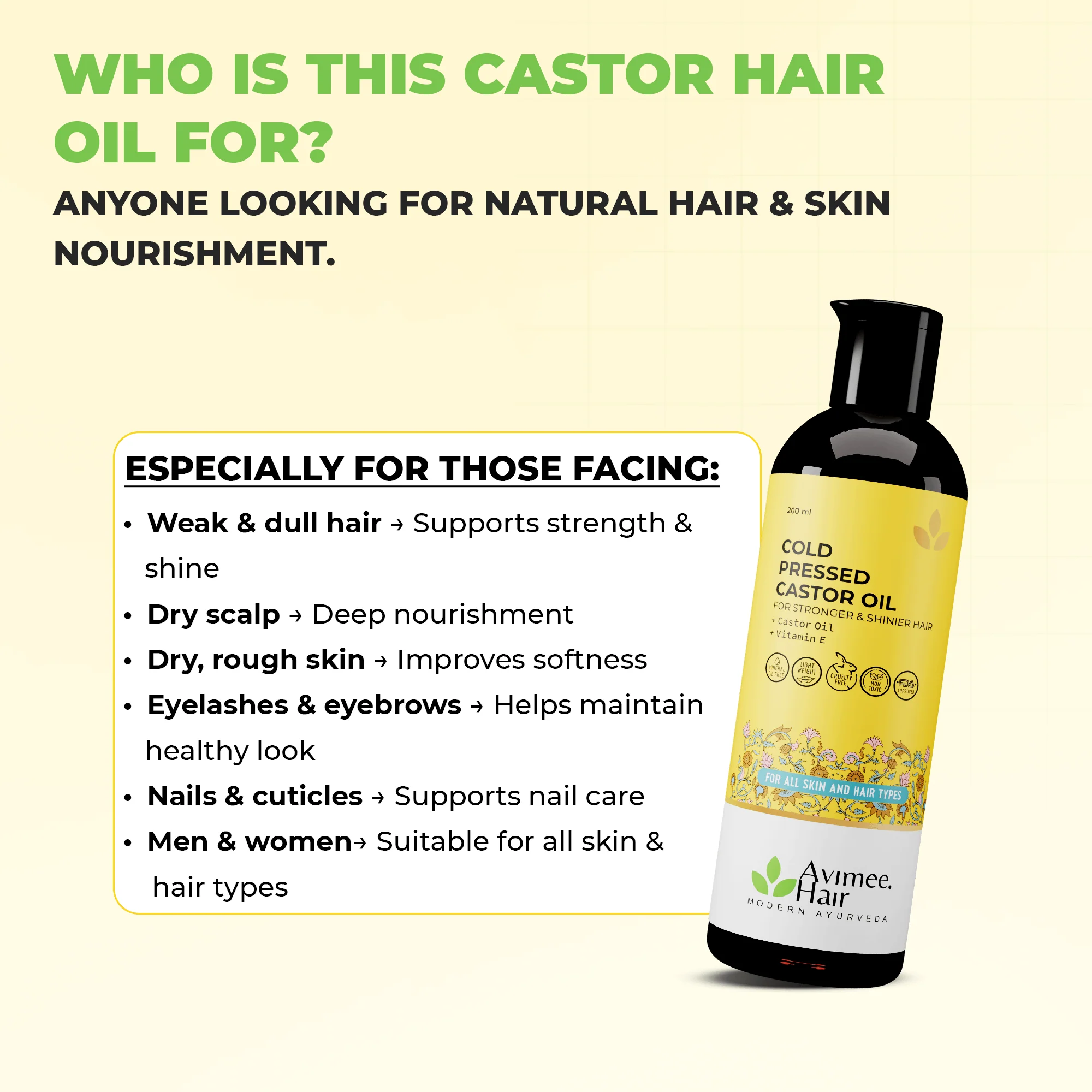 Cold Pressed Castor Oil for Hair Growth - Image 8