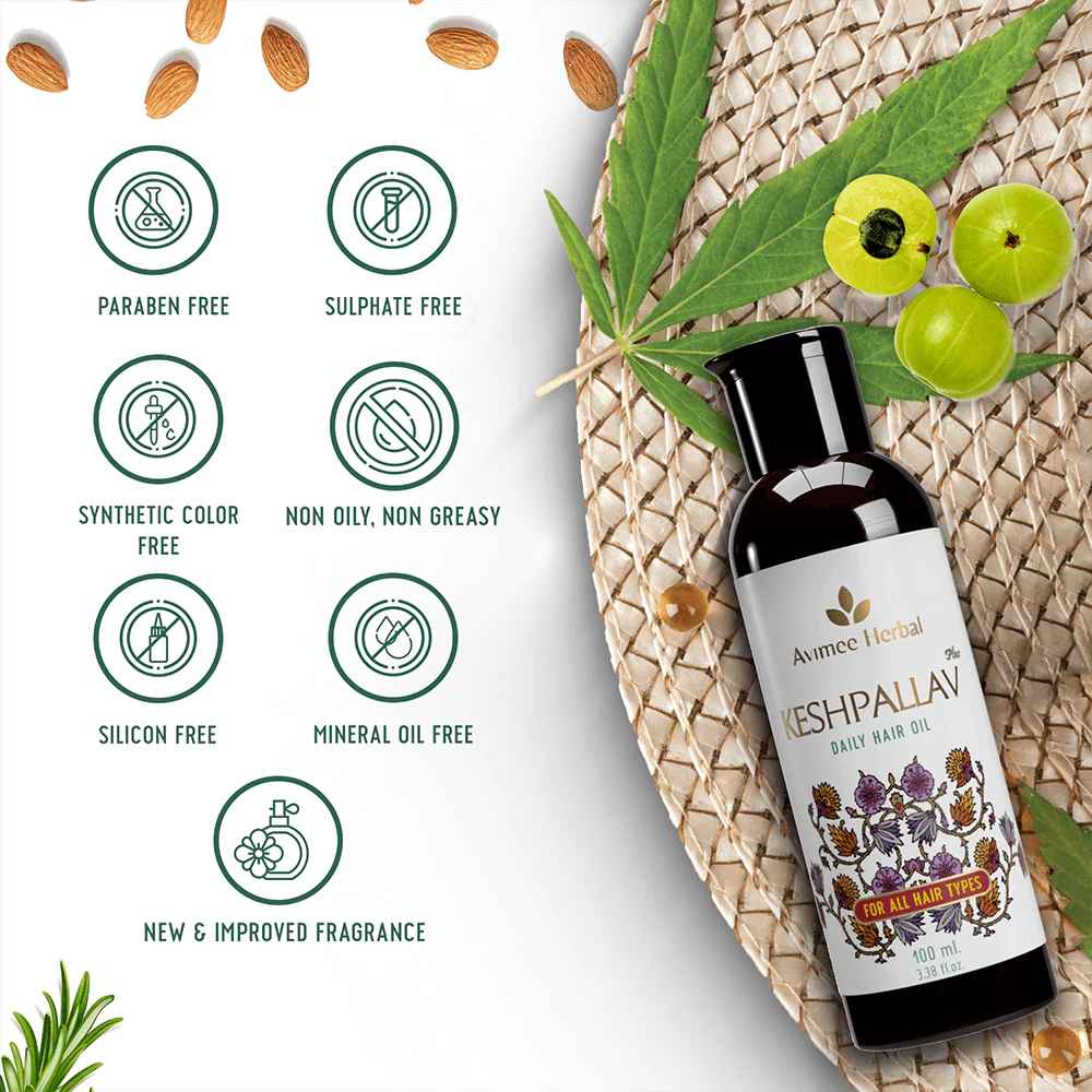 Keshpallav Plus Daily Hair Oil for Hair Growth - Image 5