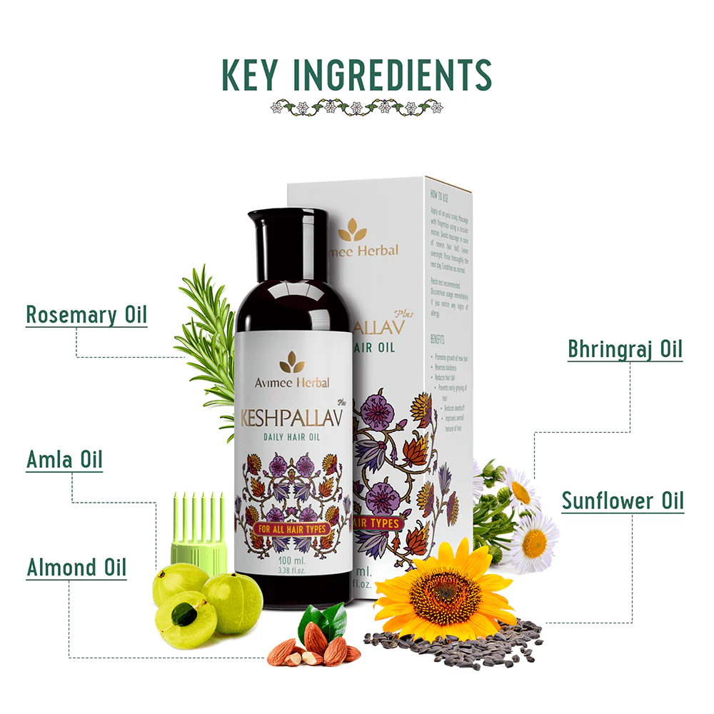 Keshpallav Plus Daily Hair Oil for Hair Growth - Image 9