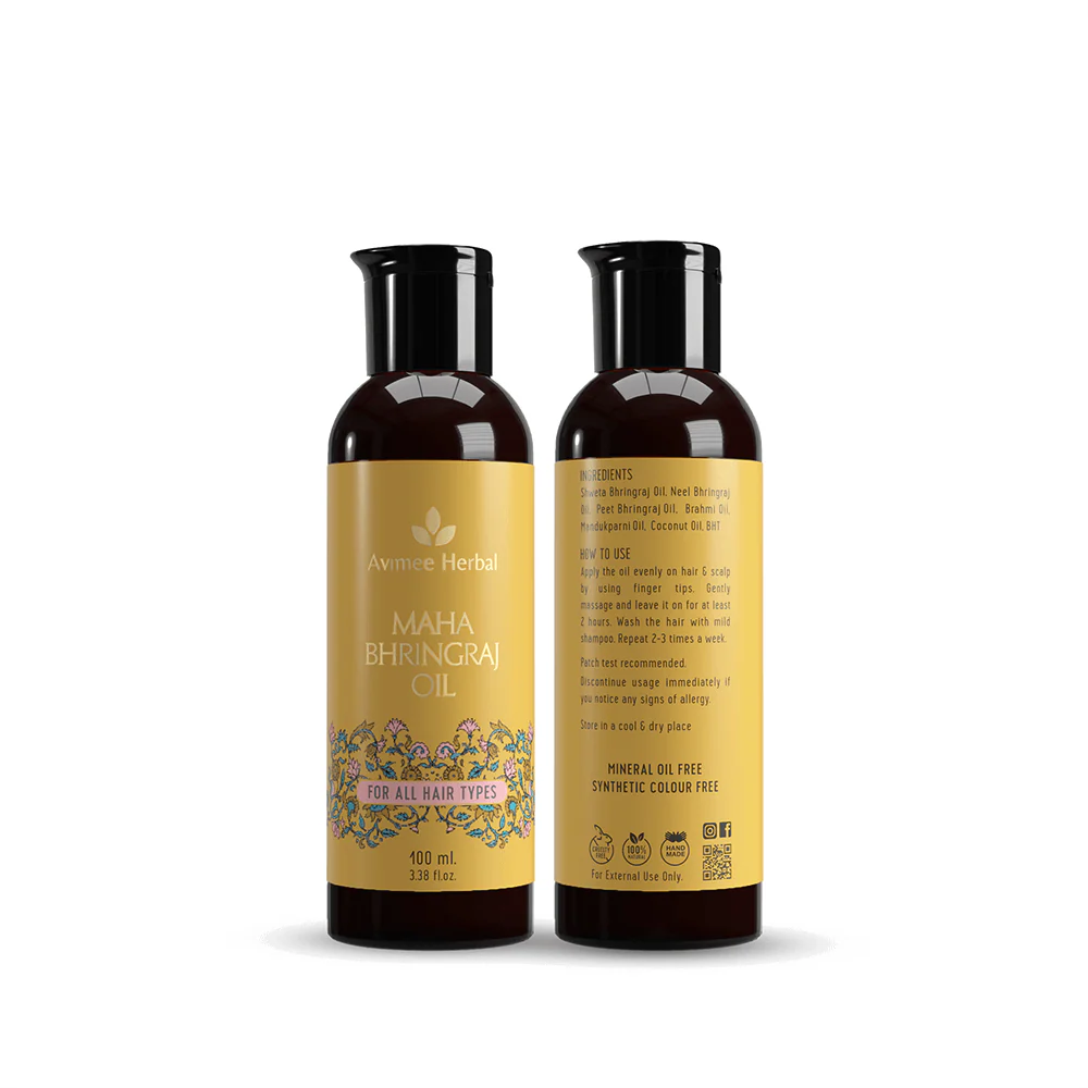 Maha Bhringraj Hair Oil - Image 3