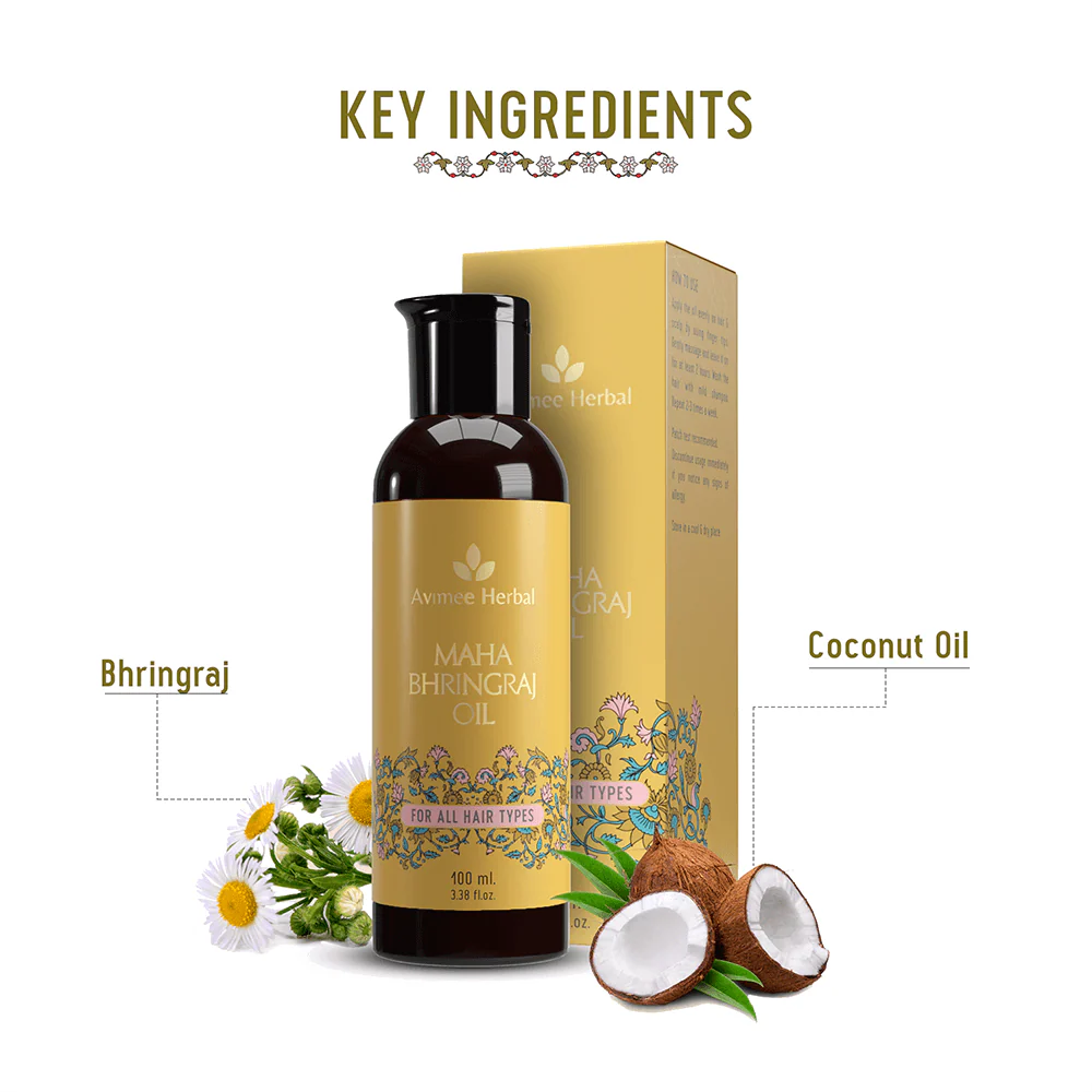 Maha Bhringraj Hair Oil - Image 5