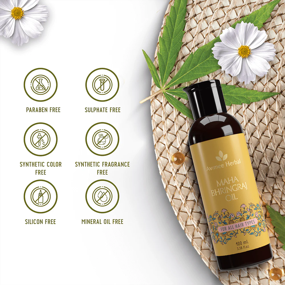 Maha Bhringraj Hair Oil - Image 6