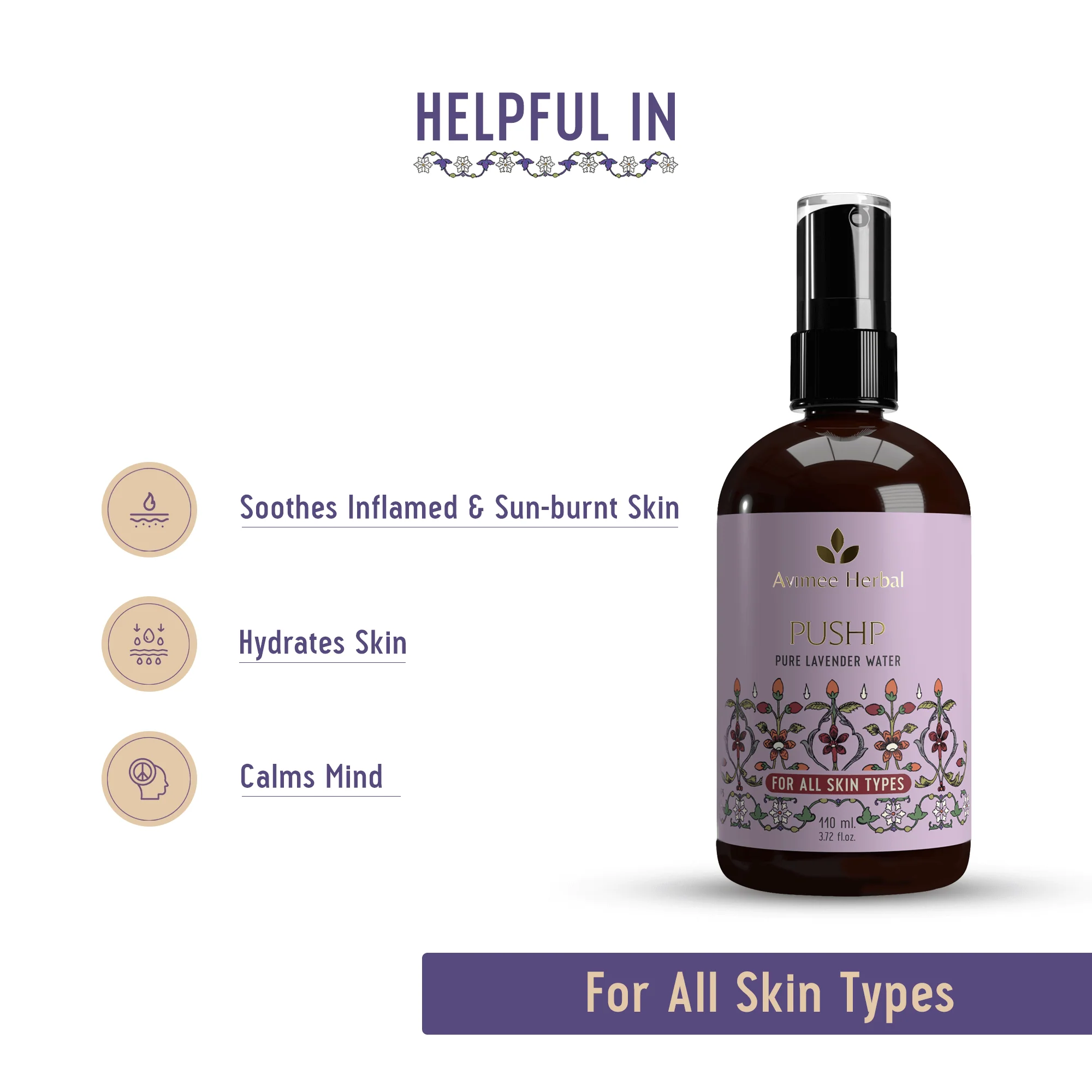 Pushp Pure Lavender Water - Image 5