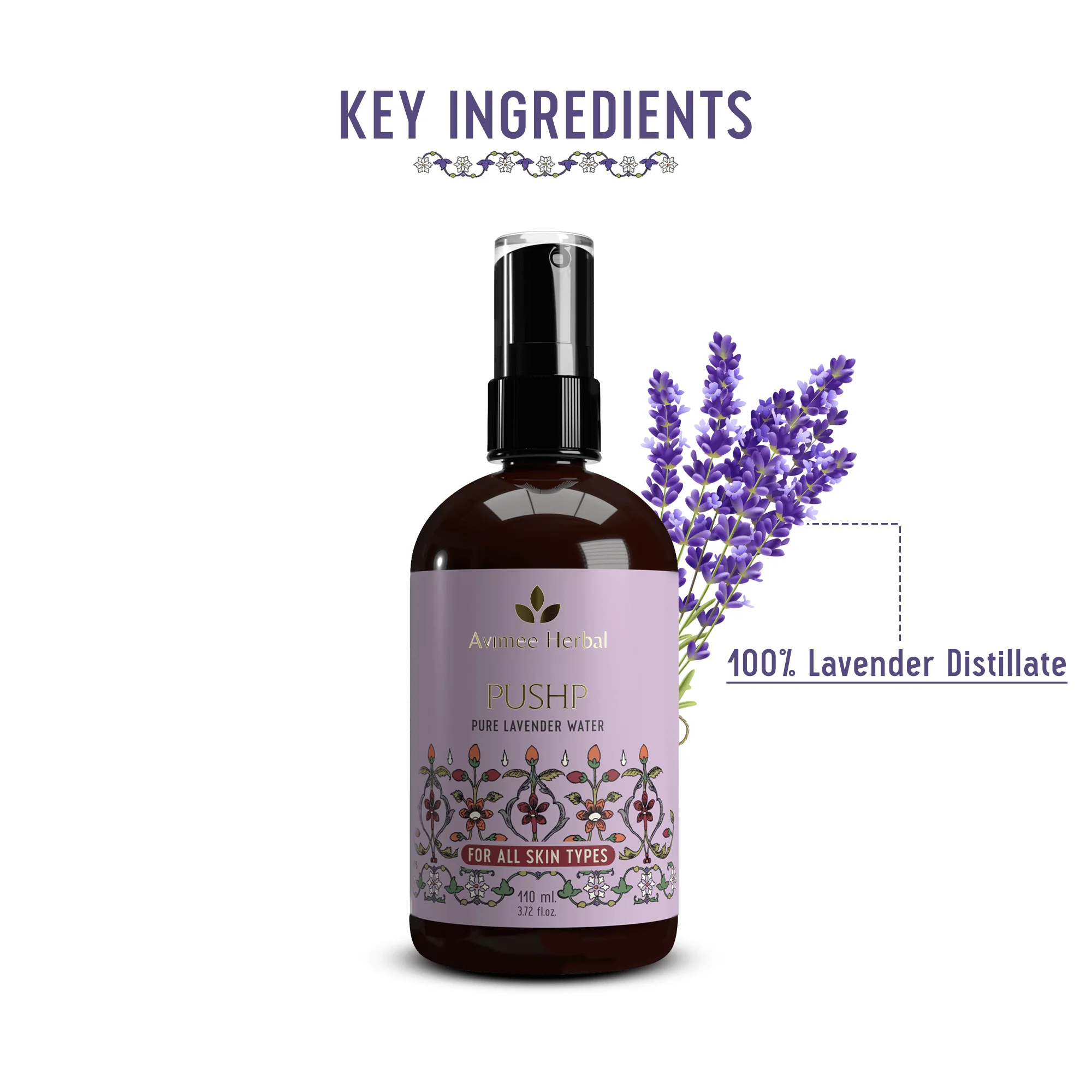 Pushp Pure Lavender Water - Image 6