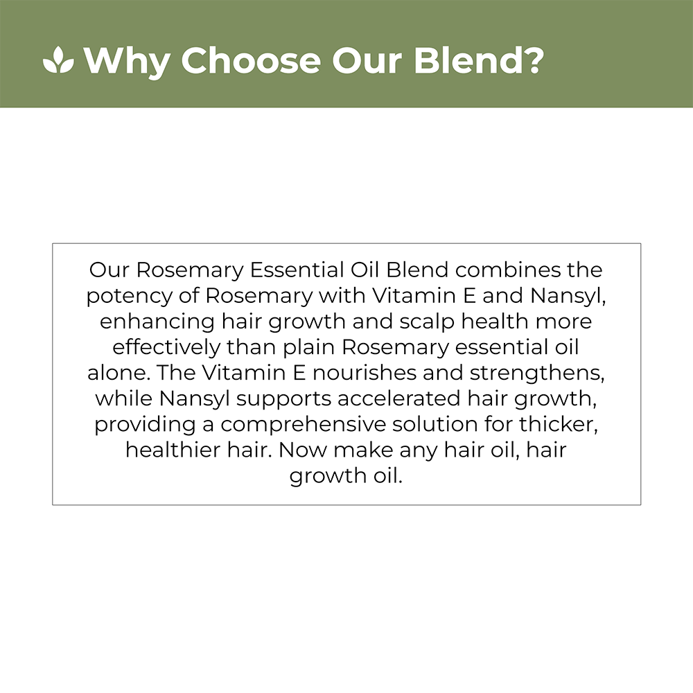 Rosemary Essential Hair Oil with Vitamin E & Nansyl - Image 6
