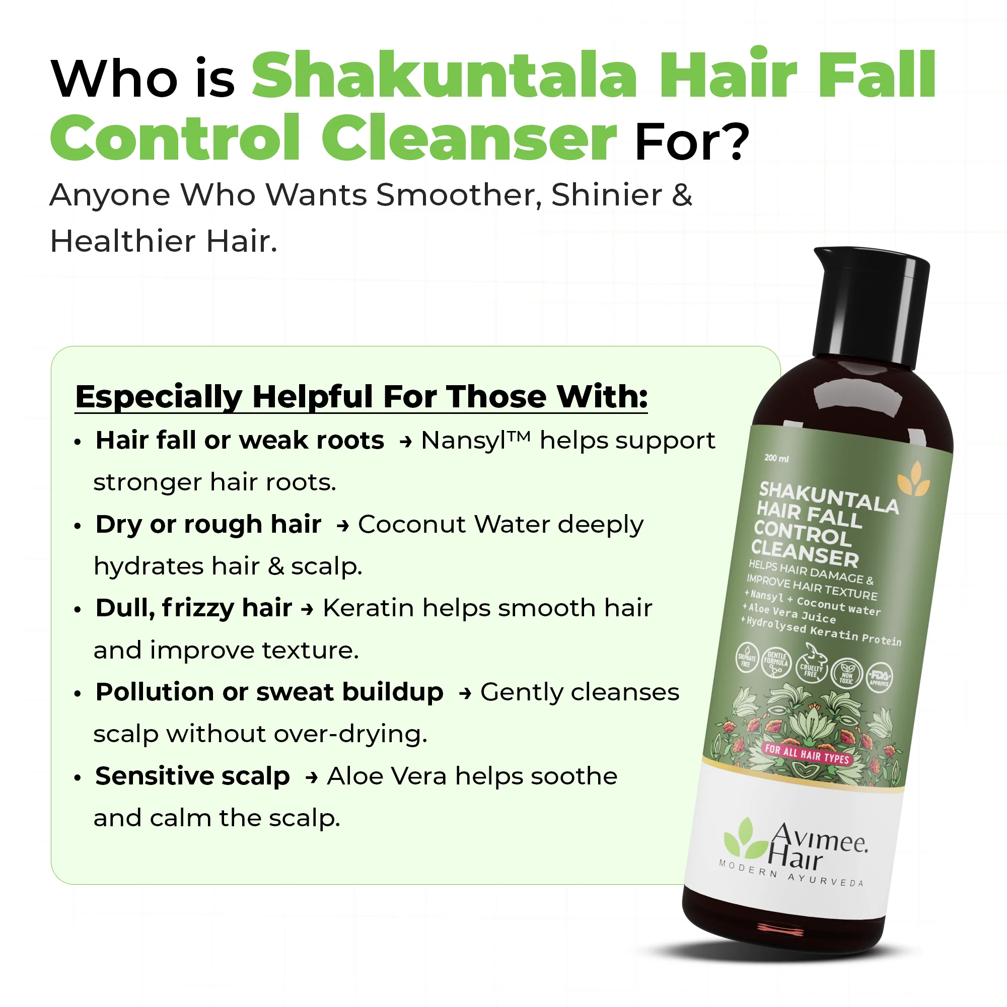 Shakuntala Hair Fall Control Hair Cleanser - Image 6