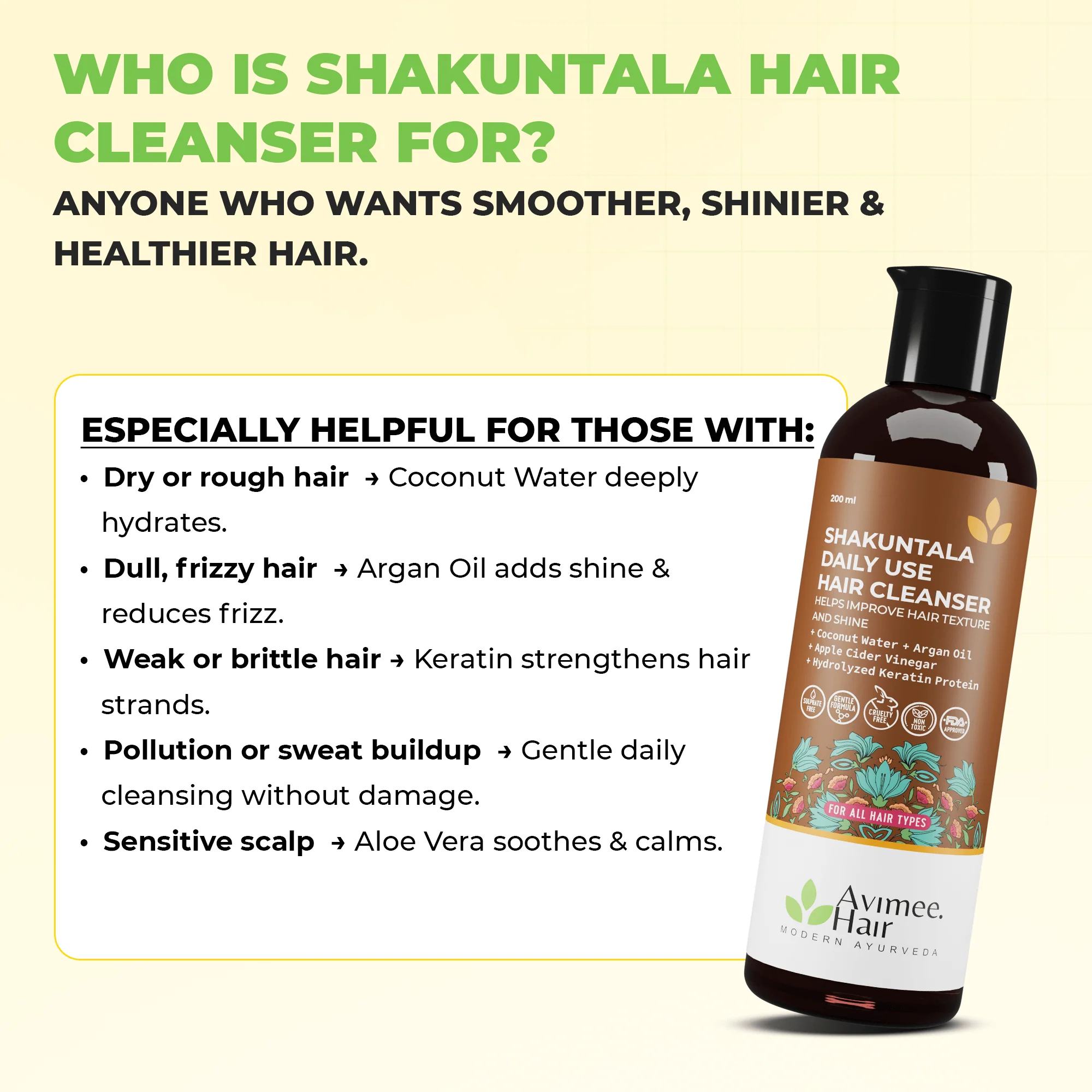 Shakuntala Daily Use Hair Cleanser (Shampoo) - Image 6